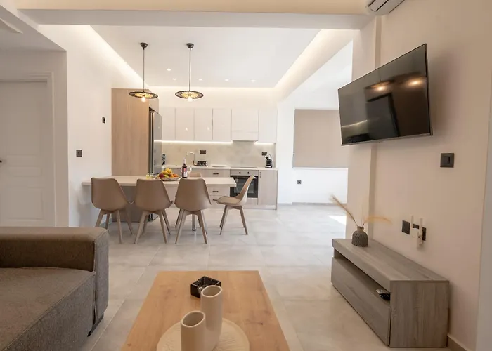 Stone And Sea Retreat Serenity- Modern Stone Holiday home Kos Town