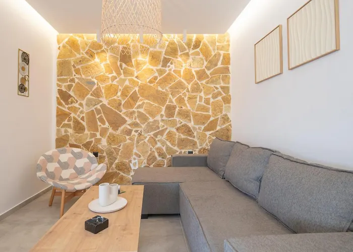 Holiday home Stone And Sea Retreat Serenity- Modern Stone Kos Town